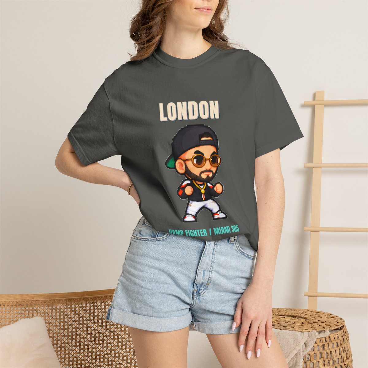 London Player Tee on-model view