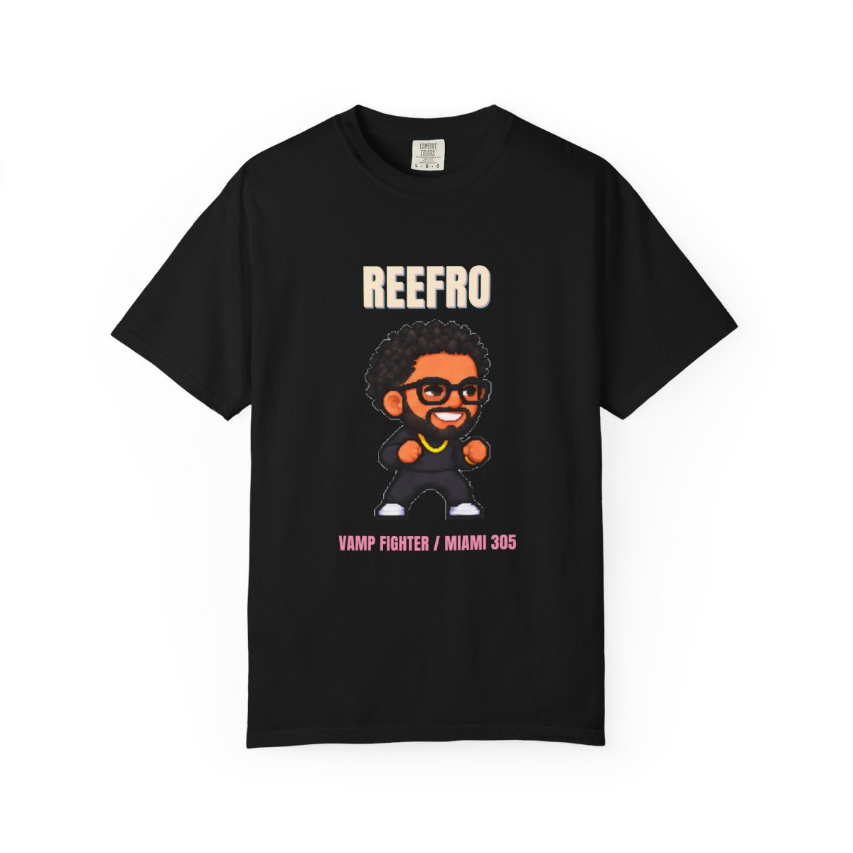 Reefro Player Tee Printify product mockup