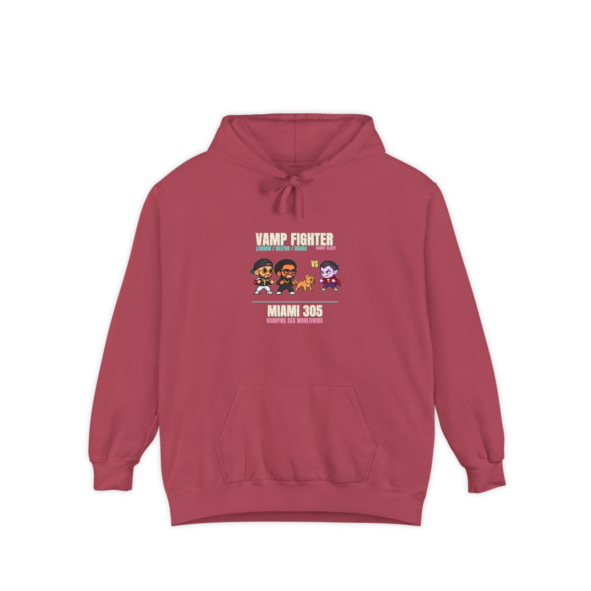 Vamp Fighter Squad Hoodie Printify product mockup