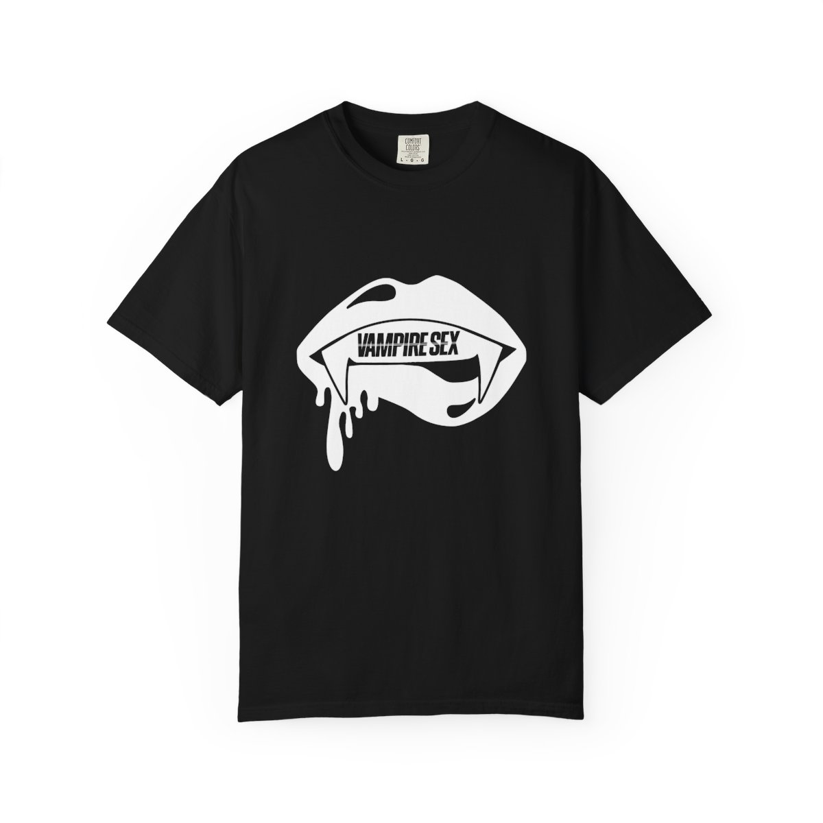 Lips Tee Printify product mockup